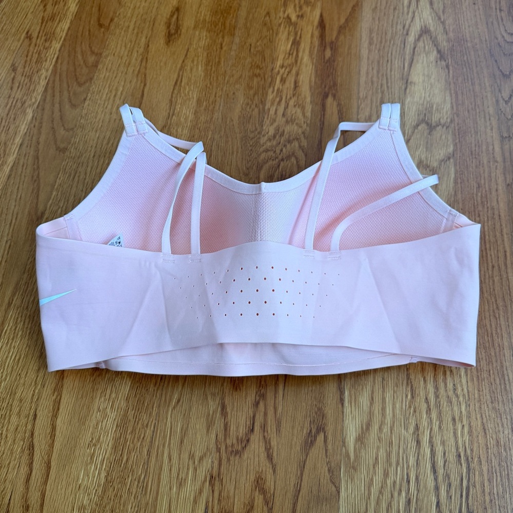 Nike light pink low impact athletic sports bra XL - Picture 4 of 8